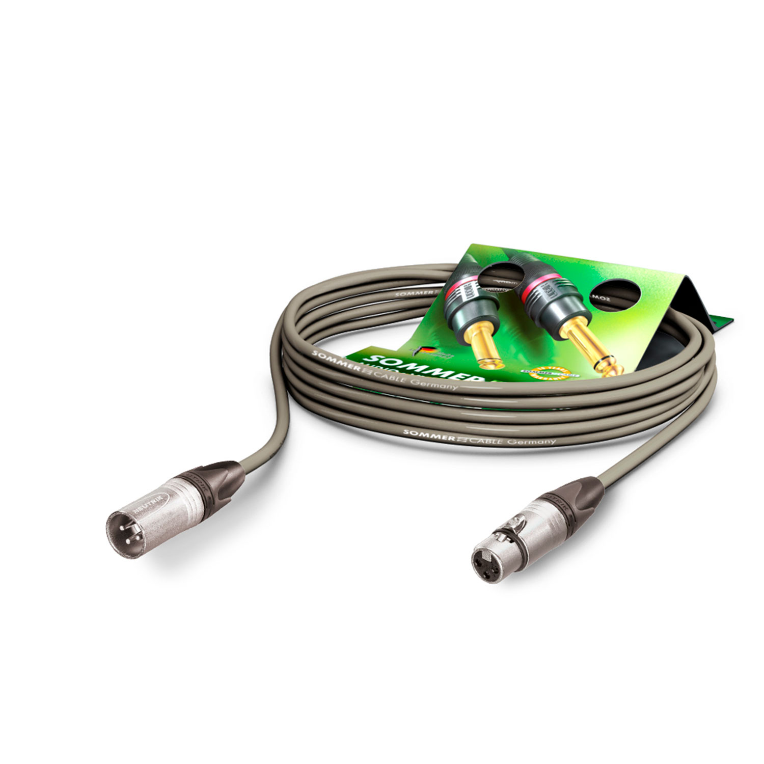 Speaker cable Meridian, 2 x 1.50 mm² | XLR / XLR, NEUTRIK®