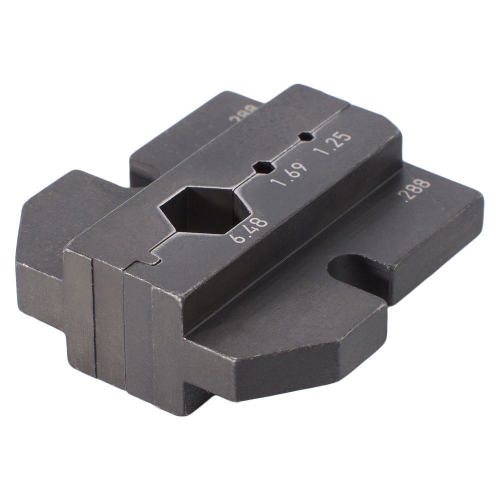 Crimp die for Insert for BNC0.8 / 3.7HD3G-T, black