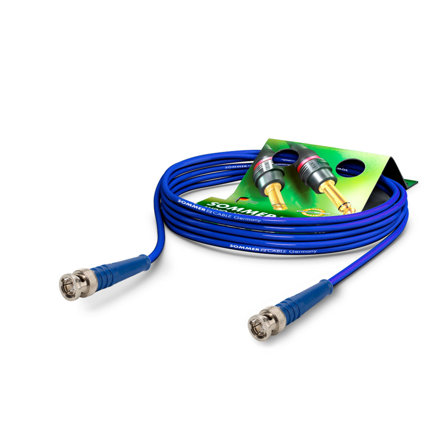 Video-patch cable hd-sdi (hdtv) SC-Vector 0.8/3.7, 1 x 0,80 mm² | BNC / BNC, HICON