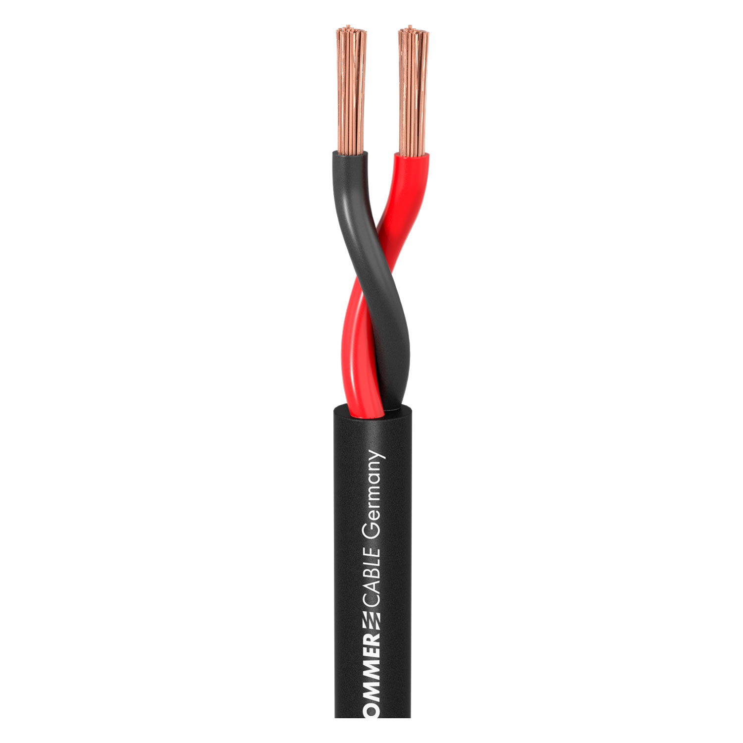 Speaker Cable Meridian Mobile SP240; 2 x 4,00 mm²; PVC Ø 9,50 mm; black