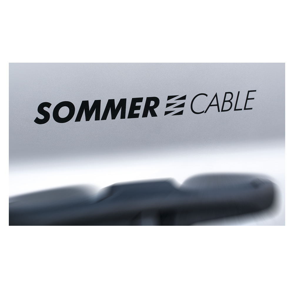 Sommer cable Car sticker, width: 200 mm, height: 18 mm, black