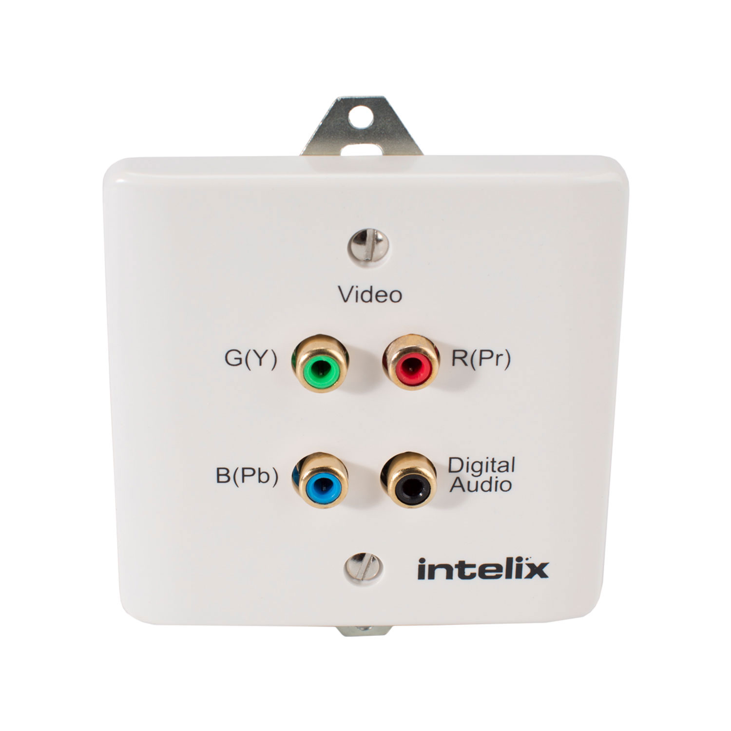 INTELIX Analog Video (+Audio) Baluns, Video (+Audio) Transmitter / Receiver, IN: 3 x RCA Video/RCA Audio (digital S/PDIF) | OUT: IDC block