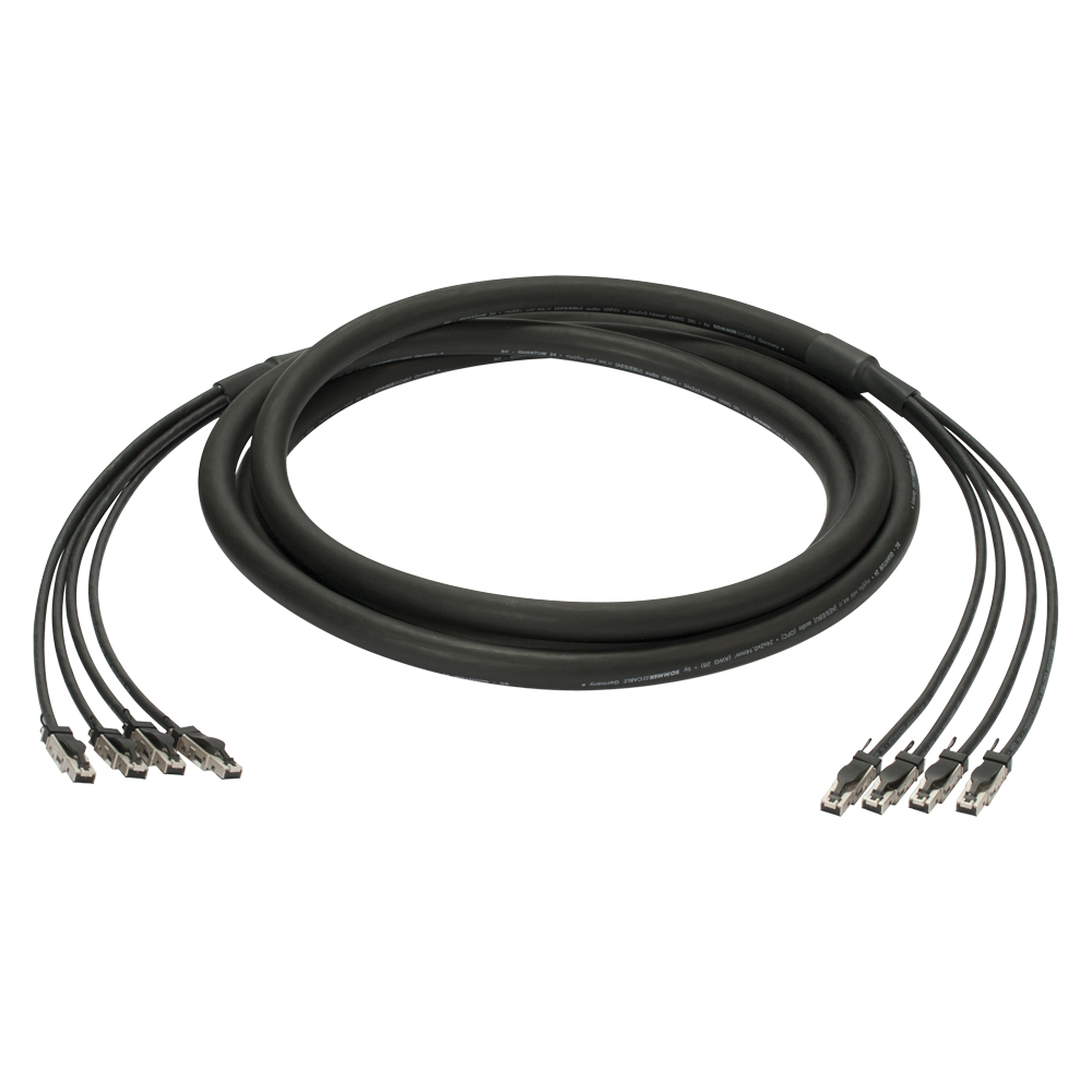 Netzwerkkabel SC-Mercator CAT.7, 8  x  0,22 mm² | RJ45 / RJ45, HIROSE