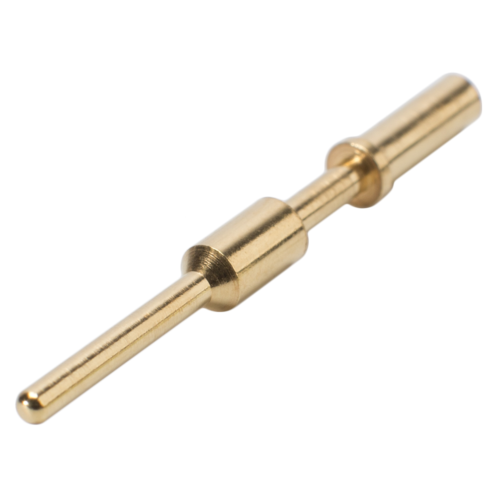 HICON Contact connector male, crimp-, gold plated contact(s), max. 1,5 mm²