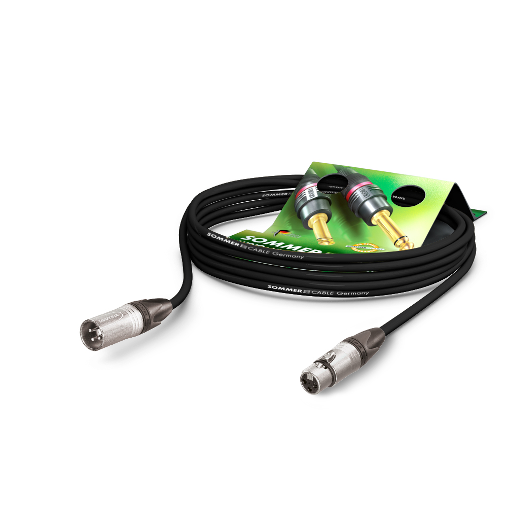 Microphone Cable SC-Source MKII Highflex, 2 x 0,25 mm² | XLR / XLR, NEUTRIK®