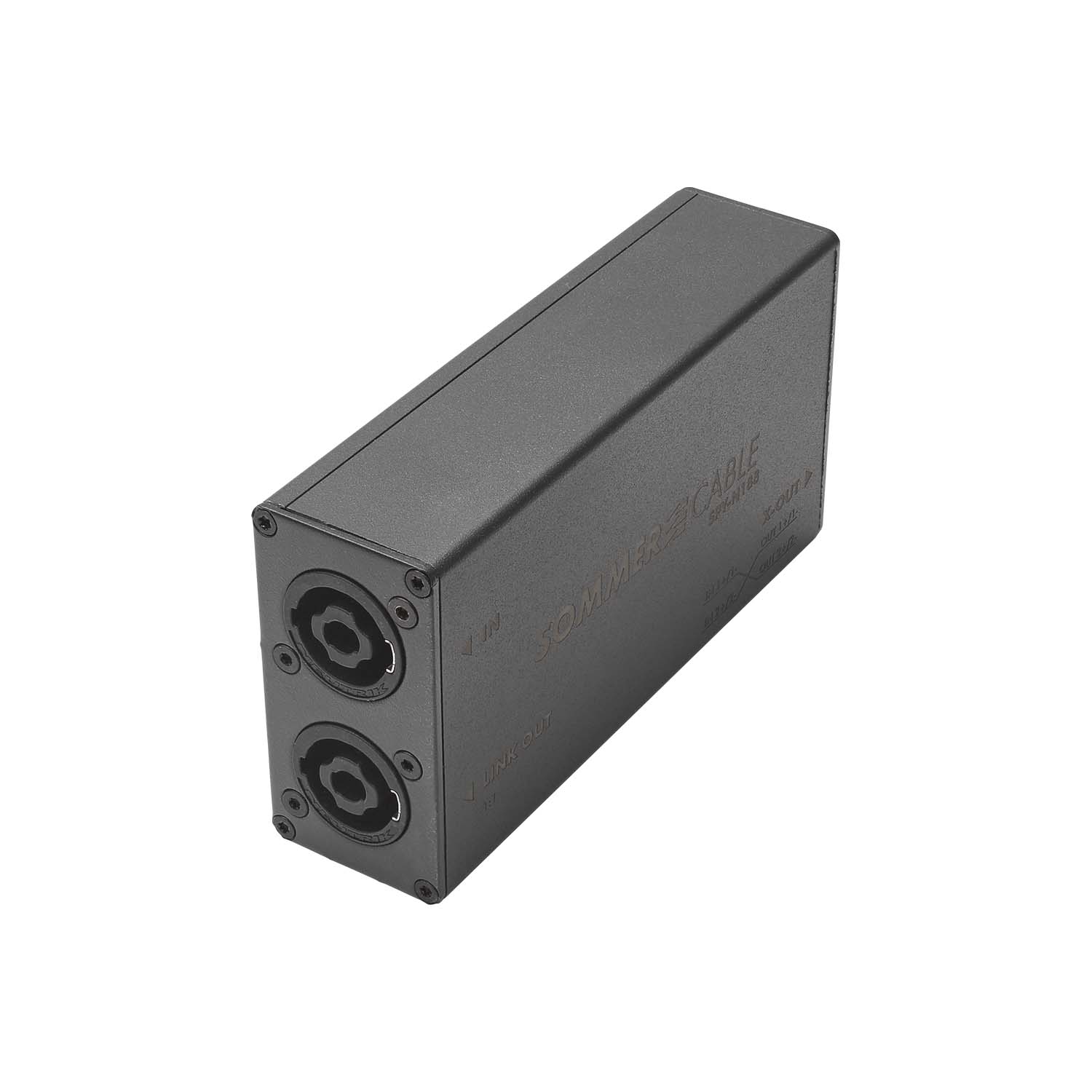 Sommer cable  Adapter | speakON® NL4MP/speakON® NL4MP CHANGER straight, grey