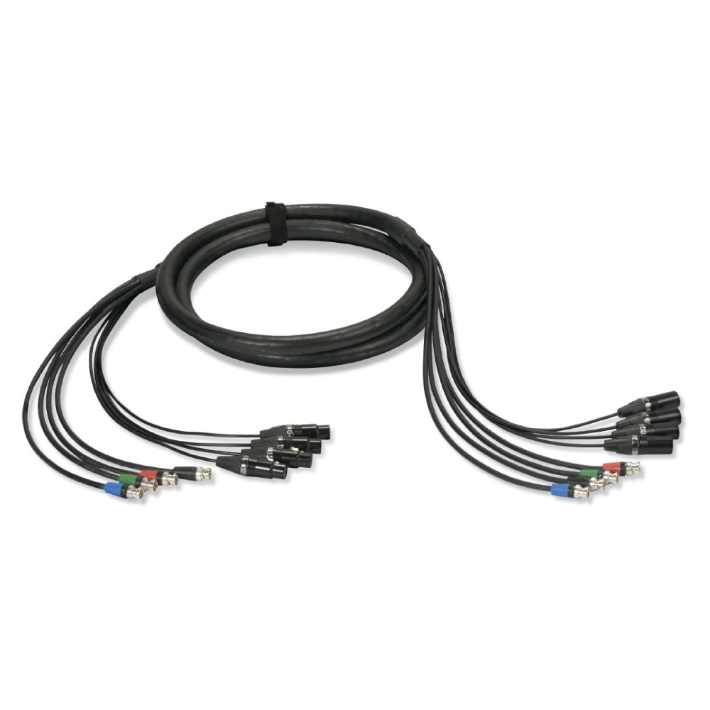 Sommer cable MADI Connection system , rearTWIST® BNC connector male/XLR 3-pole male/XLR 3-pole female; NEUTRIK®