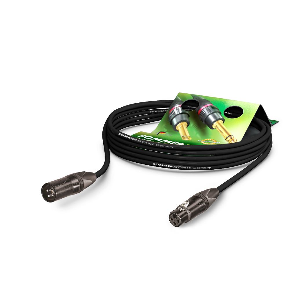Microphone Cable Stage 22 Highflex, 2 x 0,22 mm² | XLR / XLR, NEUTRIK®