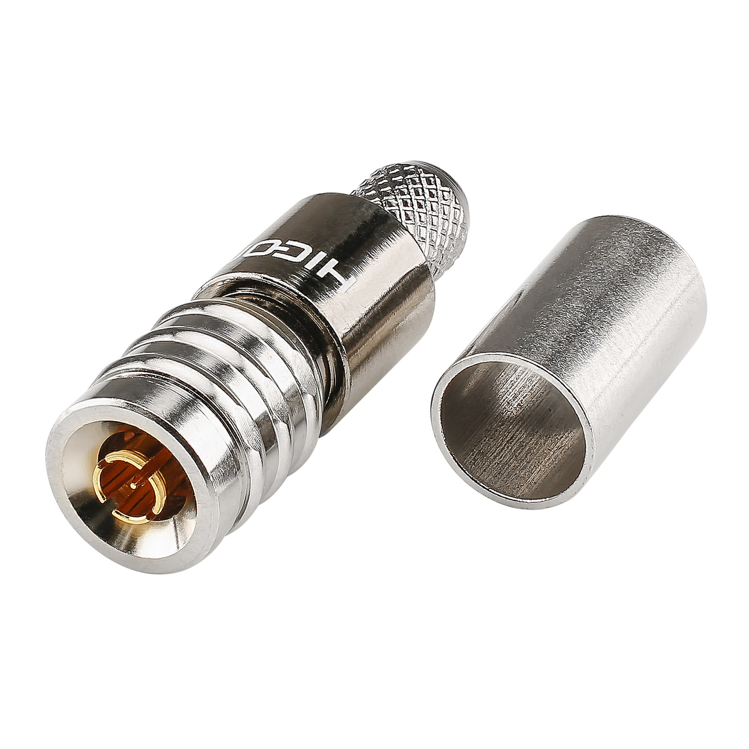 Mini RF connector, straight