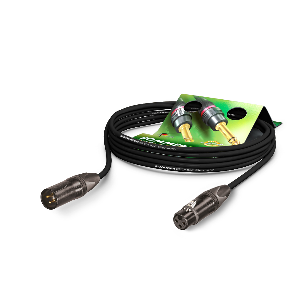 Microphone Cable SC-Source MKII Highflex, 2 x 0.25 mm² | XLR / XLR, NEUTRIK®