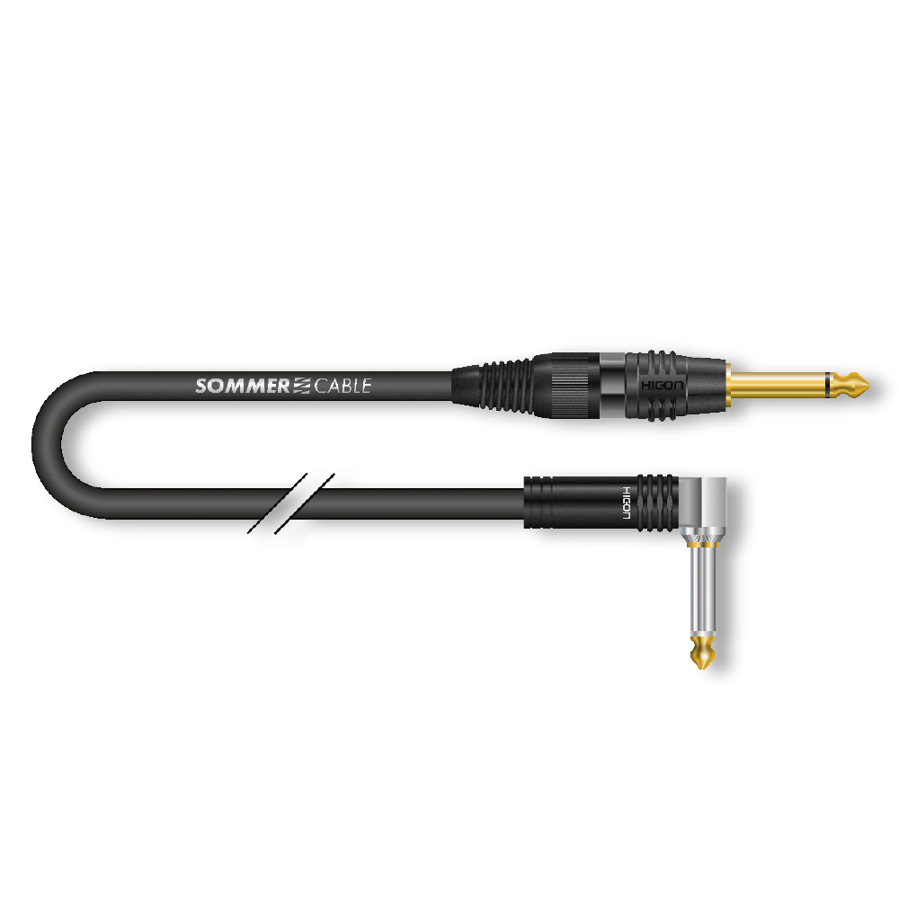 Instrument cable SC-Spirit LLX, 1 x 0,38 mm² | jack / jack, HICON