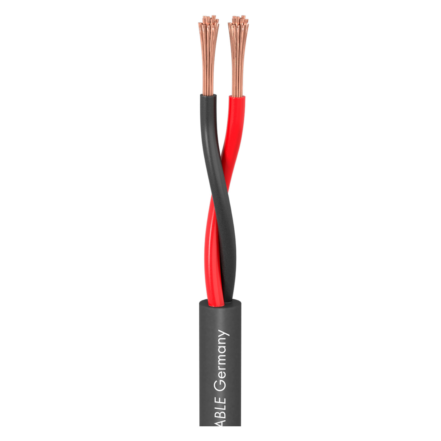 Installation cable Meridian Install SP215 CPR-Version; 2 x 1,50 mm²; FRNC Ø 6,80 mm; black; Cca