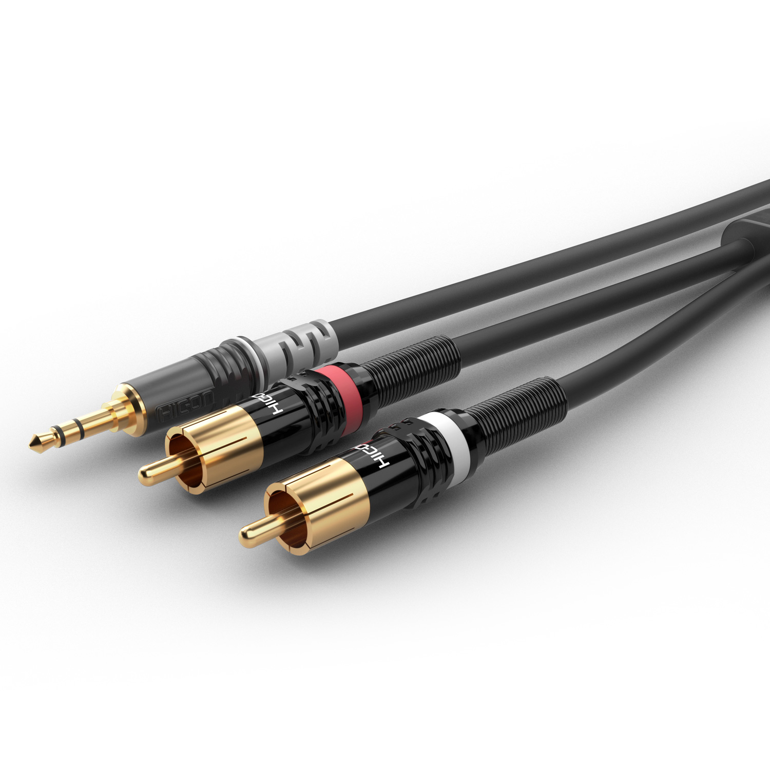 Instrument cable | Mini jack / 2 x RCA, HICON