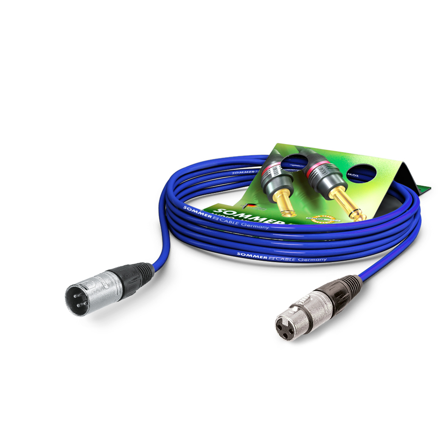 Microphone Cable Stage 22 Highflex, 2 x 0.22 mm² | XLR / XLR, NEUTRIK®