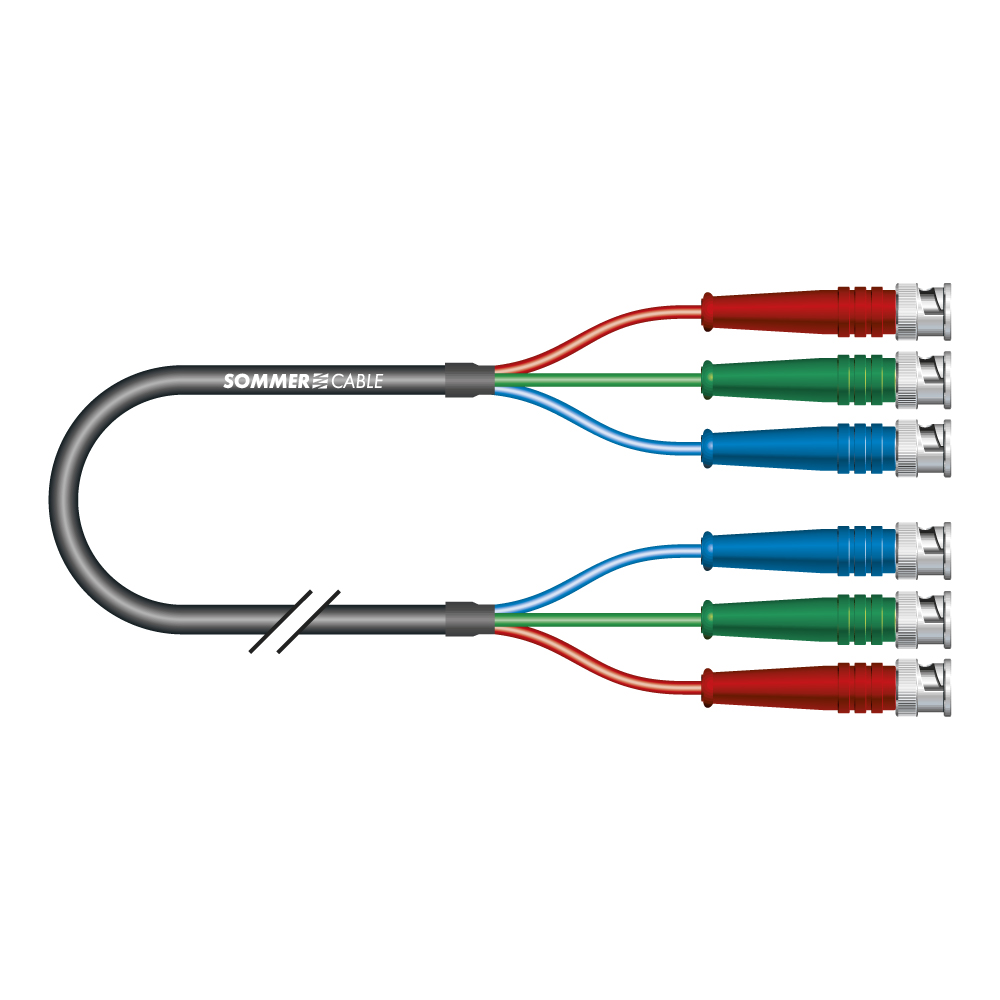 Video-Multicore Transit 0,28 mm² | BNC / BNC, HICON