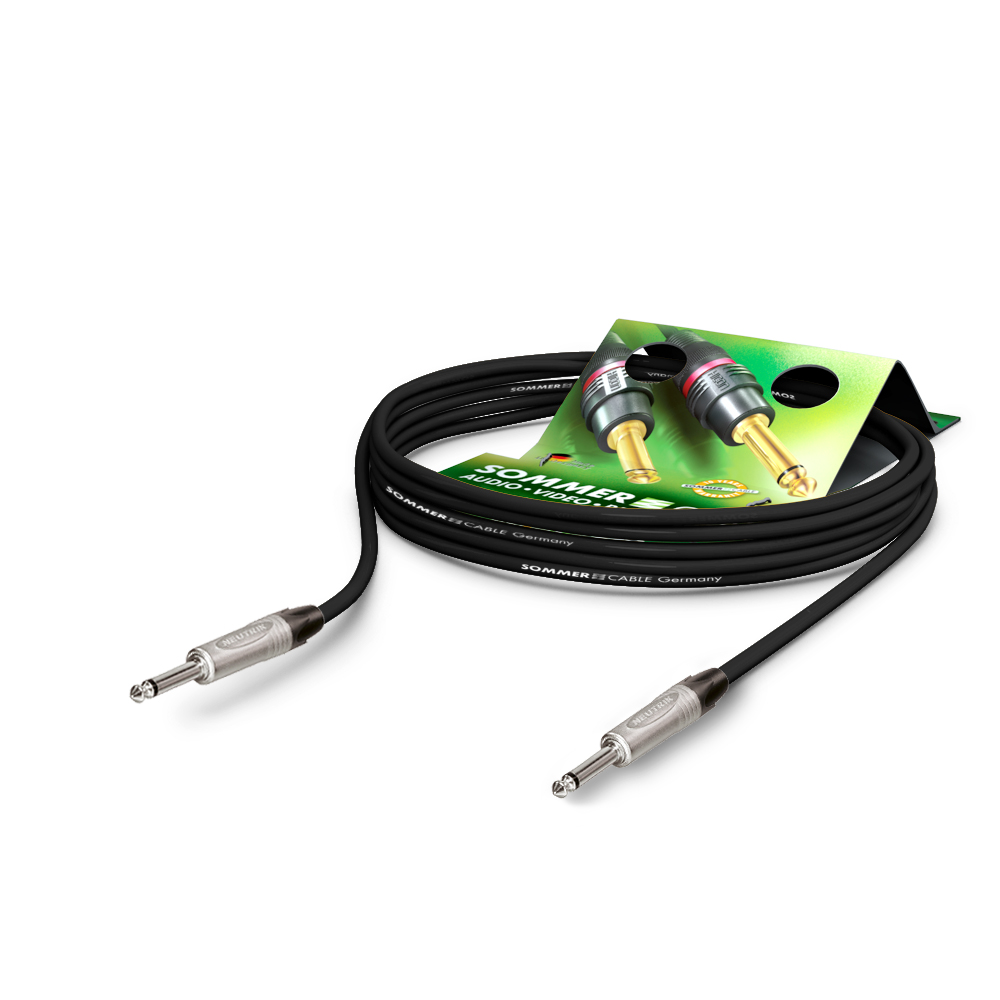 Instrument cable Tricone® MKII, 1 x 0,22 mm² | jack / jack, NEUTRIK®