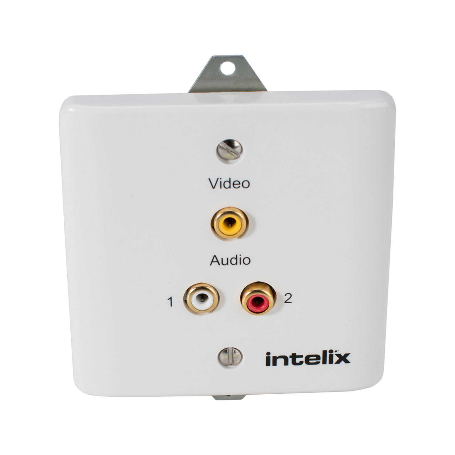 INTELIX Analog Video (+Audio) Baluns, Video (+Audio) Transmitter / Receiver, IN: RCA Video/2 x RCA Audio | OUT: IDC block