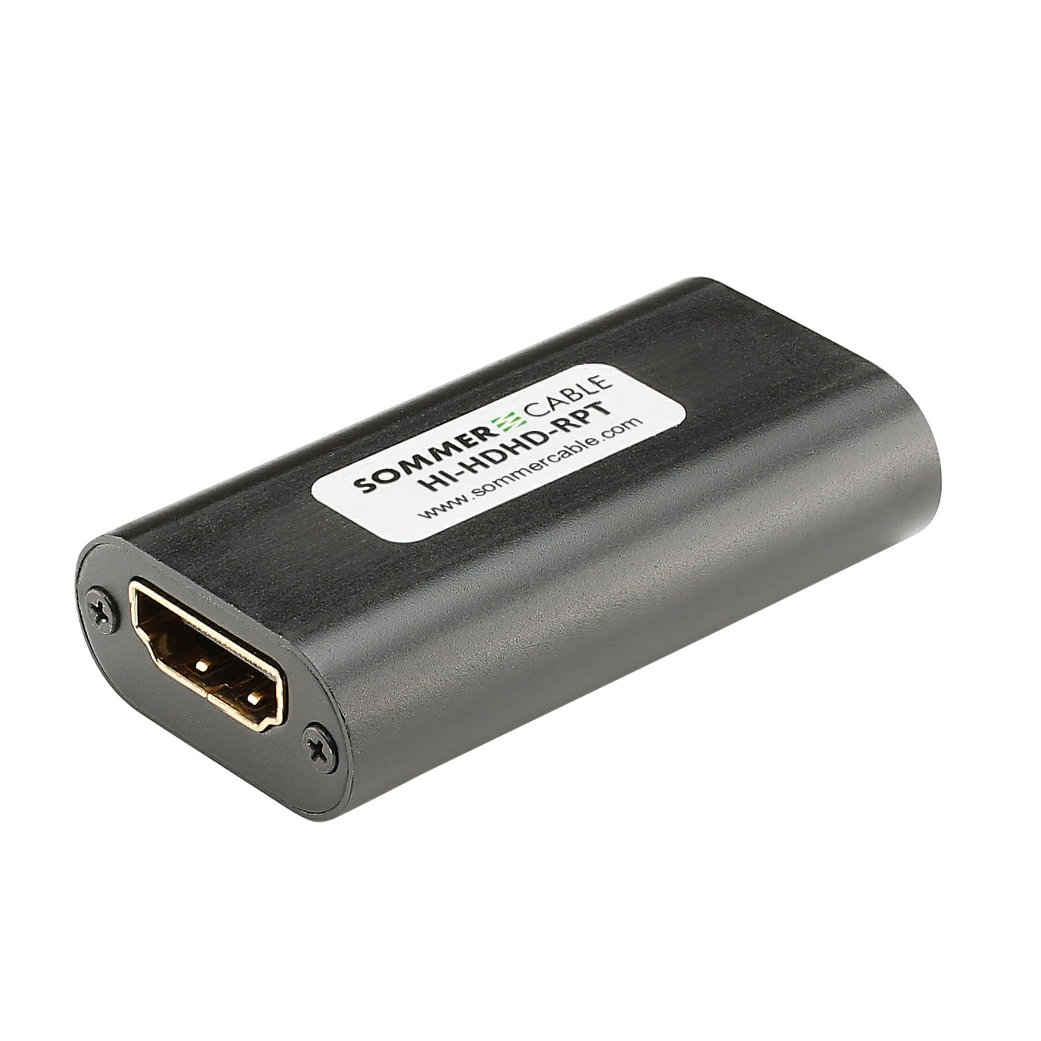 HICON  Repeater | HDMI female gerade, schwarz