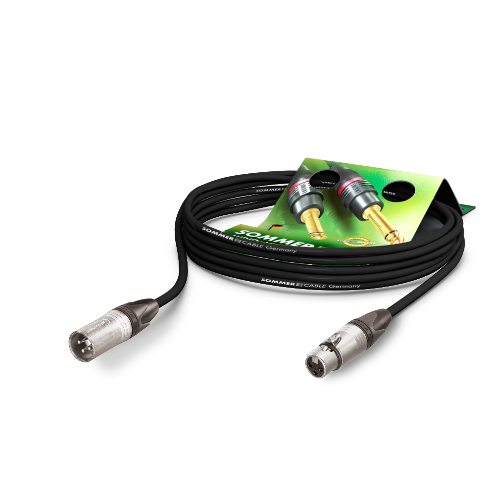 Microphone Cable Stage 22 Highflex, 2 x 0,22 mm² | XLR / XLR, NEUTRIK®