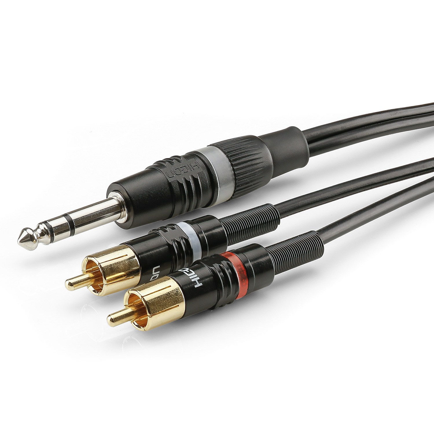 Instrument cable | Jack / 2 x RCA, HICON