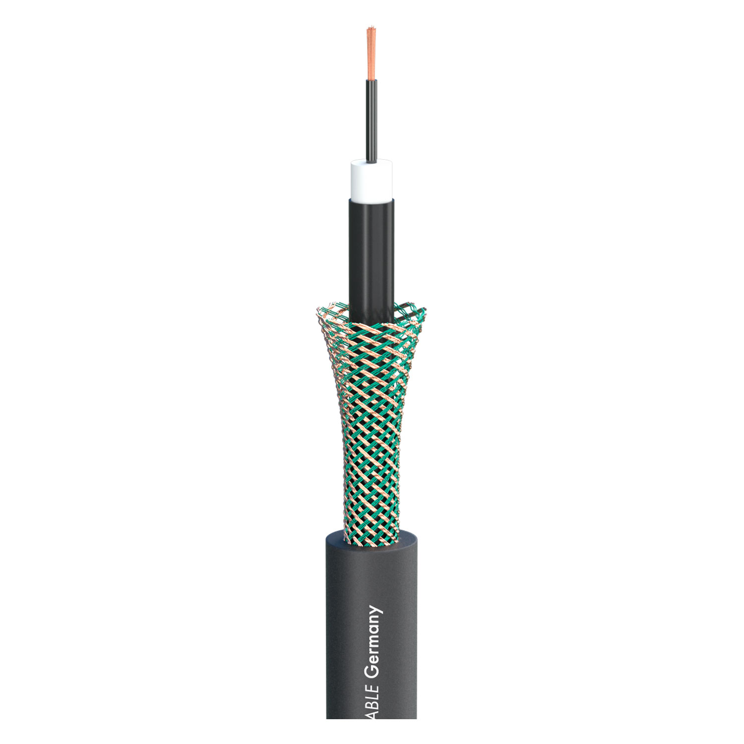 Hifi- & Instrumen cable, HighEnd SC-Stratos, Longlife; 1 x 0,34 mm²; PVC Ø 8,50 mm; grey