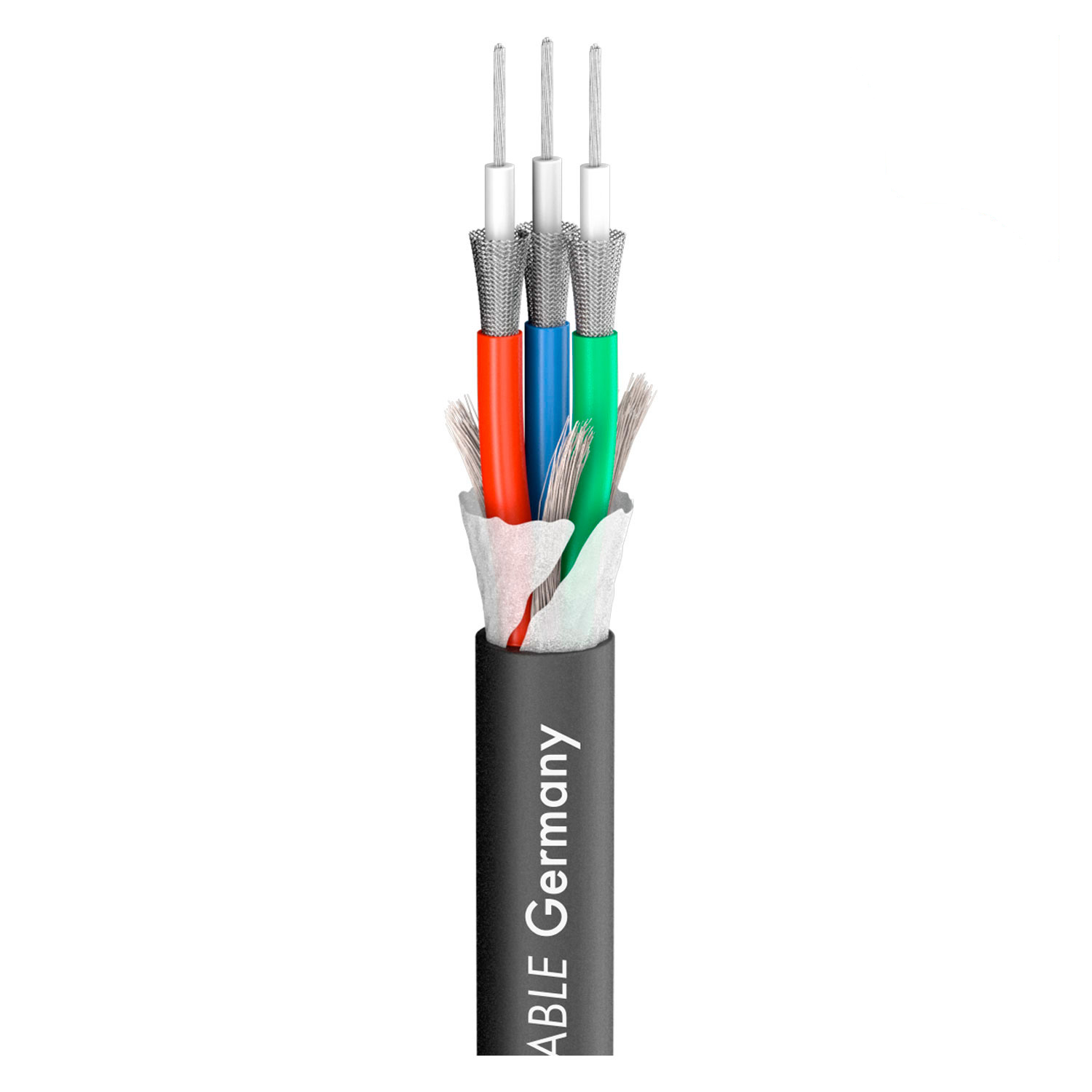 video cable Transit MINI Flex; 1 x 0,32; Antistatic-PVC Ø 8,20 mm; black