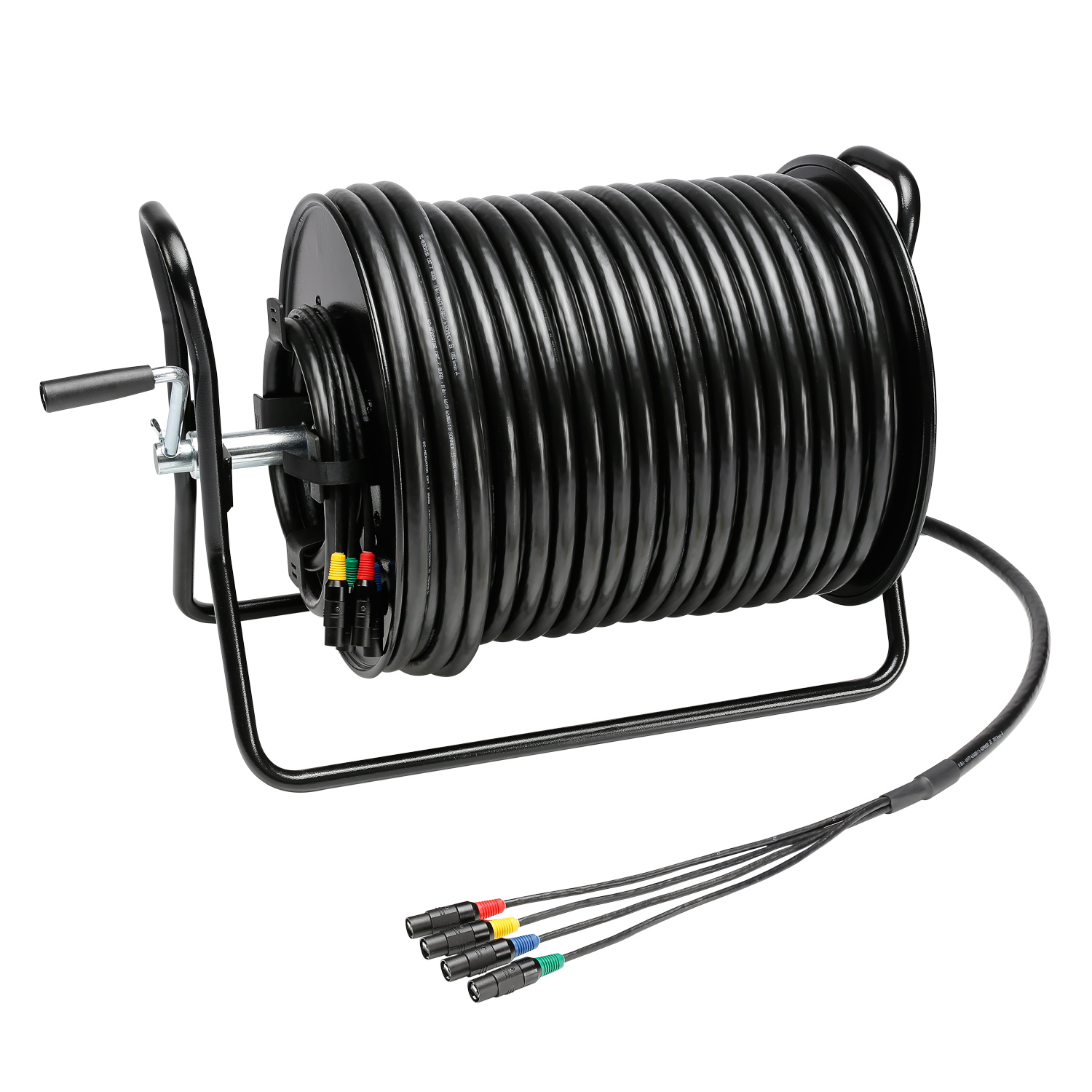 Network cable SC-Mercator CAT.7, 8 x 0,22 mm² | RJ45 / RJ45, HIROSE on cable spool