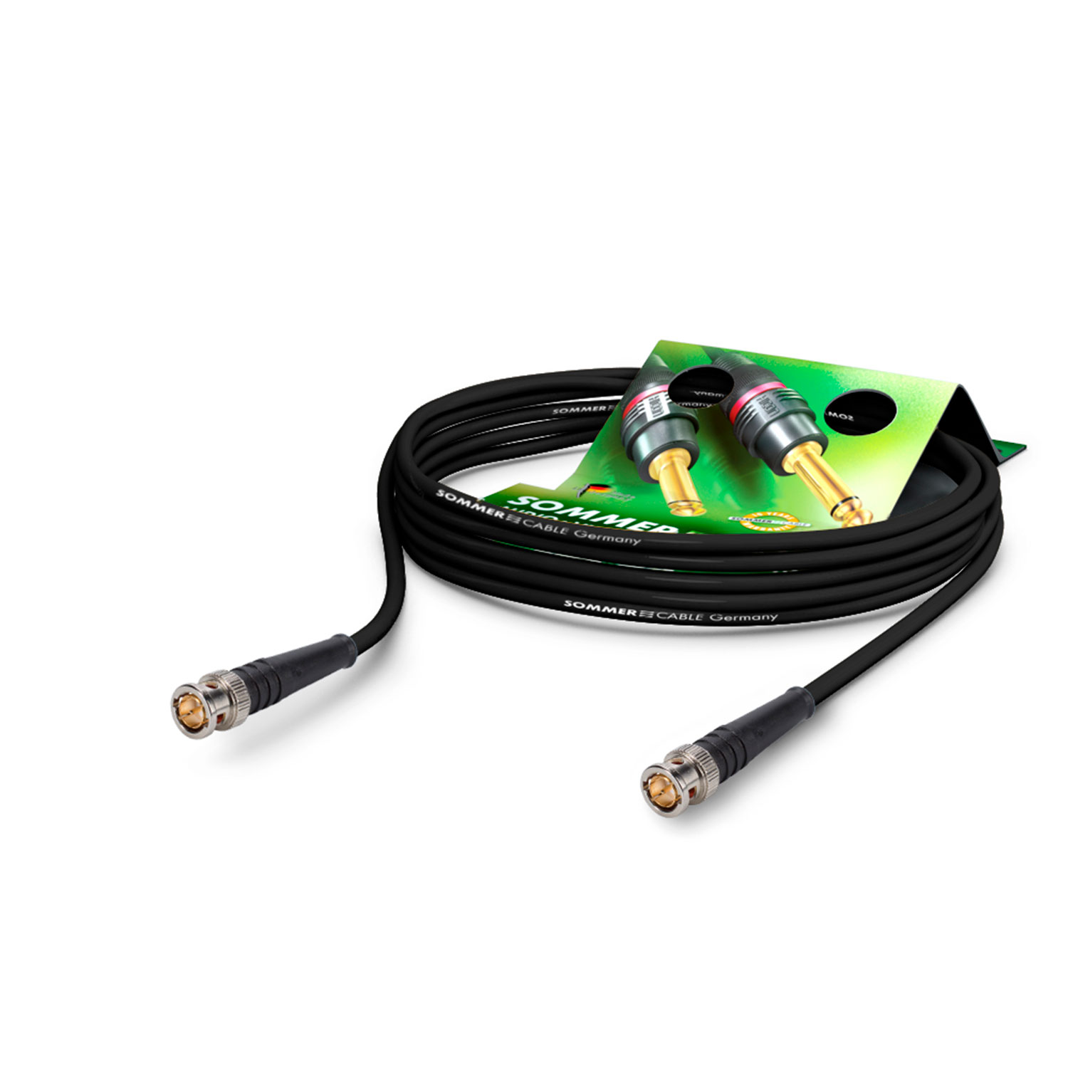 Video-patch cable hd-sdi (hdtv) SC-Vector 0.8/3.7, 1 x 0,80 mm² | BNC / BNC, HICON