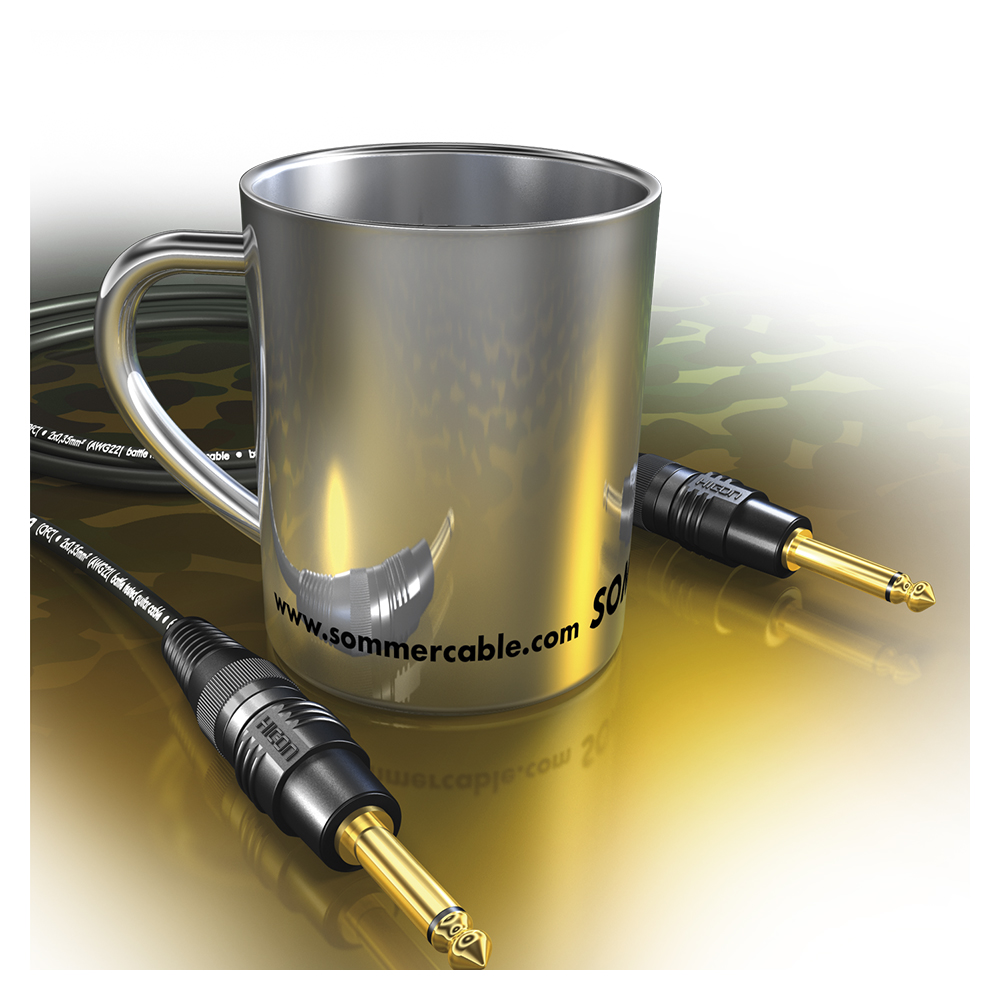 Sommer cable Stainless steel cup, width: 115 mm, height: 90 mm, grey