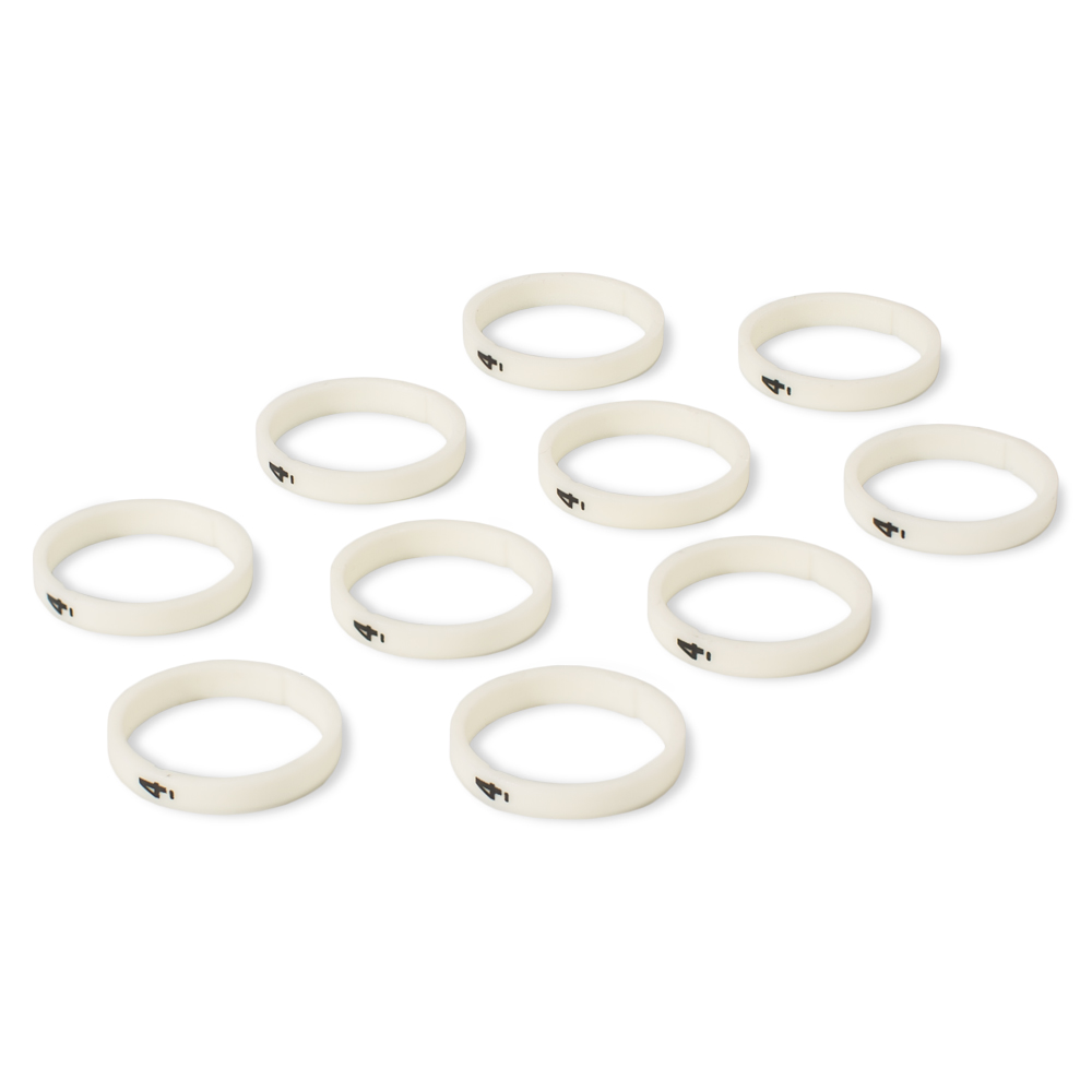 HICON Code ring, 10 rings with number “4“ for HICON XLR straight