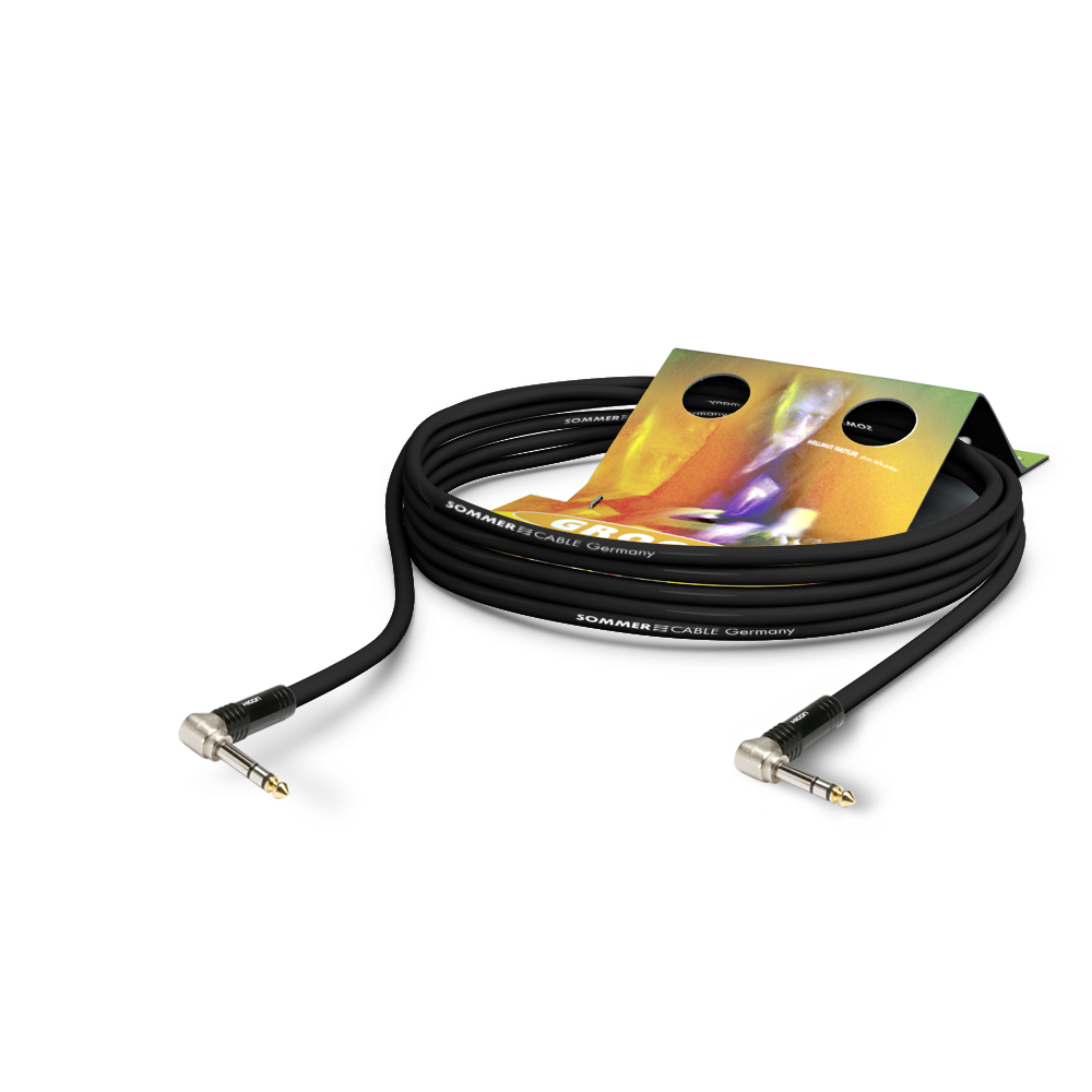 Insert cable balanced Stage 22 Highflex, 2 x 0,22 mm² | jack 90° / jack 90°, HICON