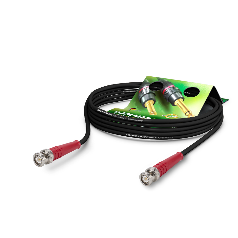 Video-rg / hf cable RG-Classic 75 Ω, 1 x 0,28 mm² | BNC / BNC, HICON