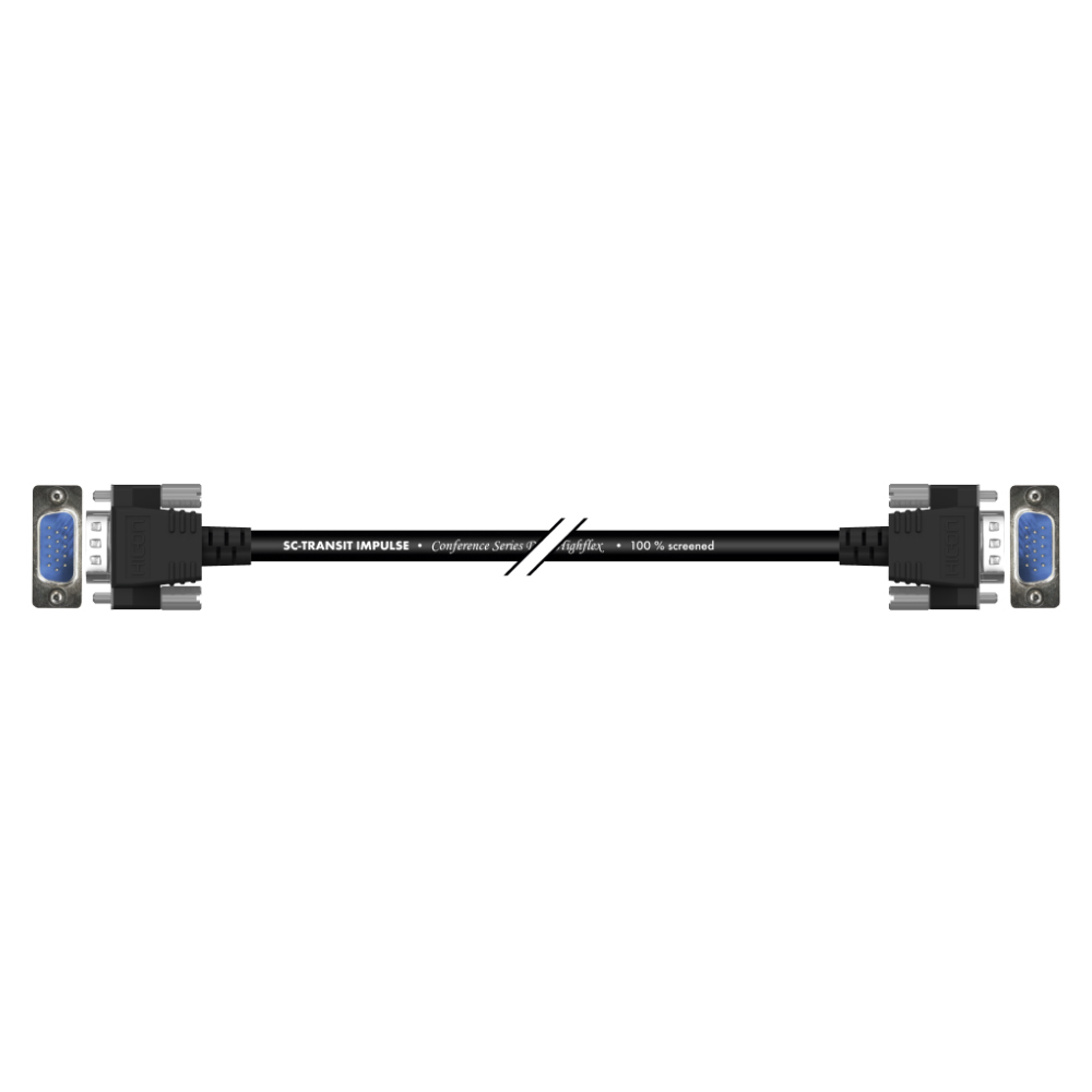 Monitor cable QXGA | SUBD15HD male / SUBD15HD male, HICON