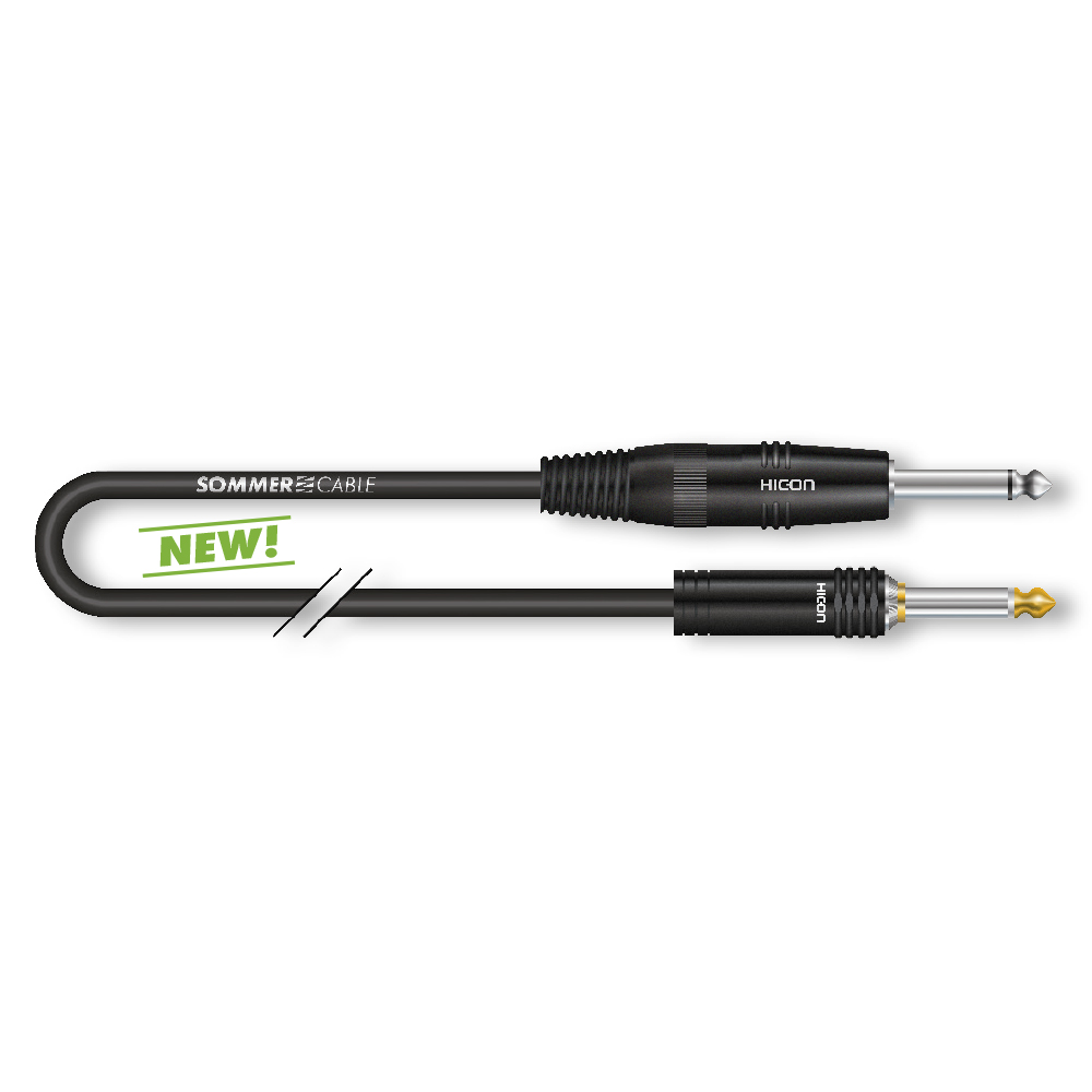 Instrument cable Tricone® MKII, 1 x 0,22 mm² | jack / jack NOISEFREE, HICON