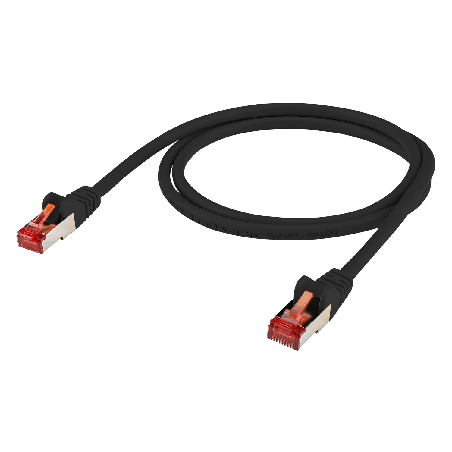 Cat.6a patch cable S/FTP 10Gbit/s PiMF GHMT certified