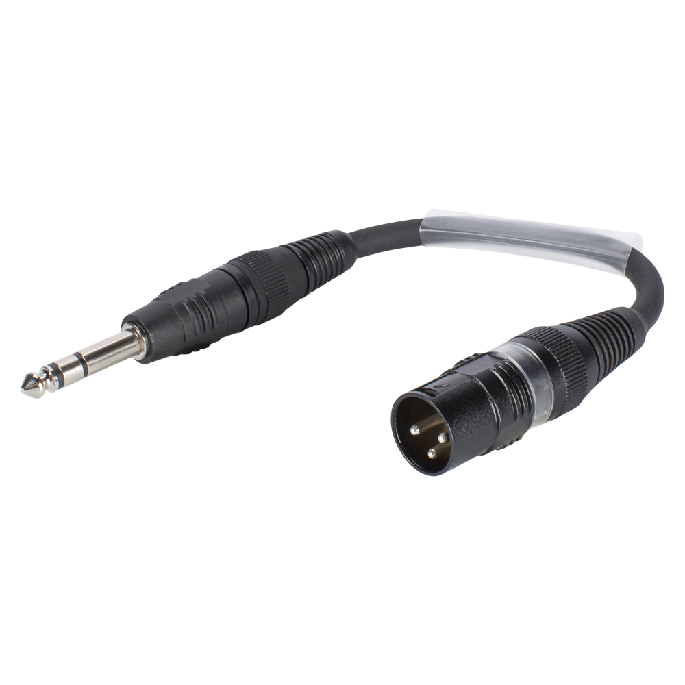 Sommer cable  Adapter cable | jack male 6,3 mm stereo/XLR 3-pole male straight