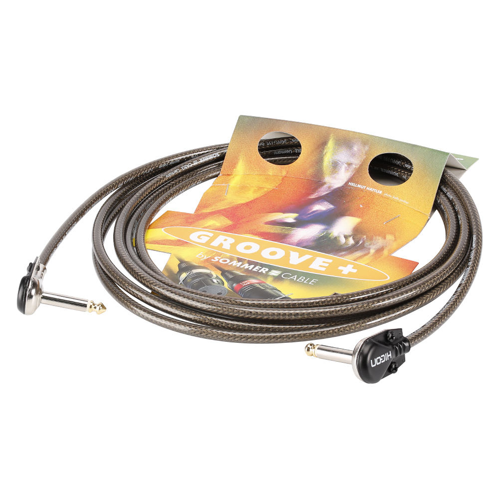 Instrument cable Spirit  XS Highflex, 1 x 0,75 mm² | jack 90° / jack 90°, HICON