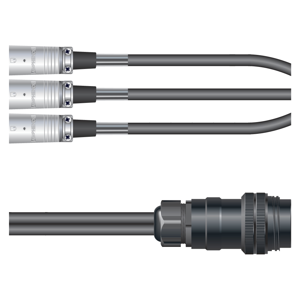 Sommer cable Speaker System , HI-SOCA 19-MP/Amphenol cable connector 5-pole; HICON/Amphenol