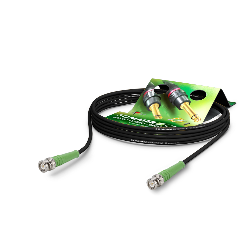 Hf cable RG-Classic 50 Ohm, 1 x 0,48 mm² | BNC / BNC, HICON