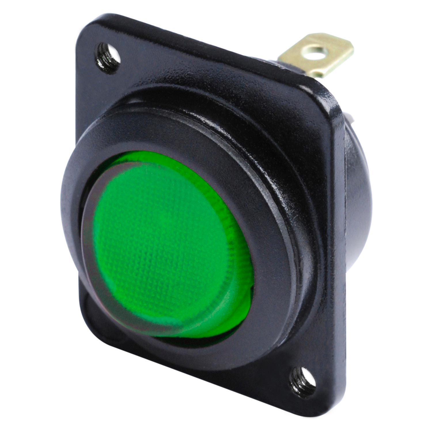 HICON Switch LED green, 1 pole on / off for SYS-series