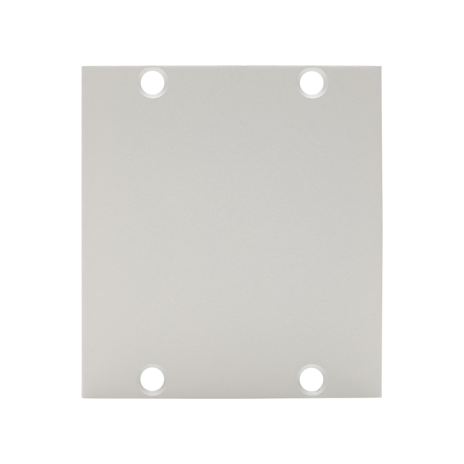 Side panel blank panel, 2 HE; depth: 80 mm for SYSBOXX, colour: white