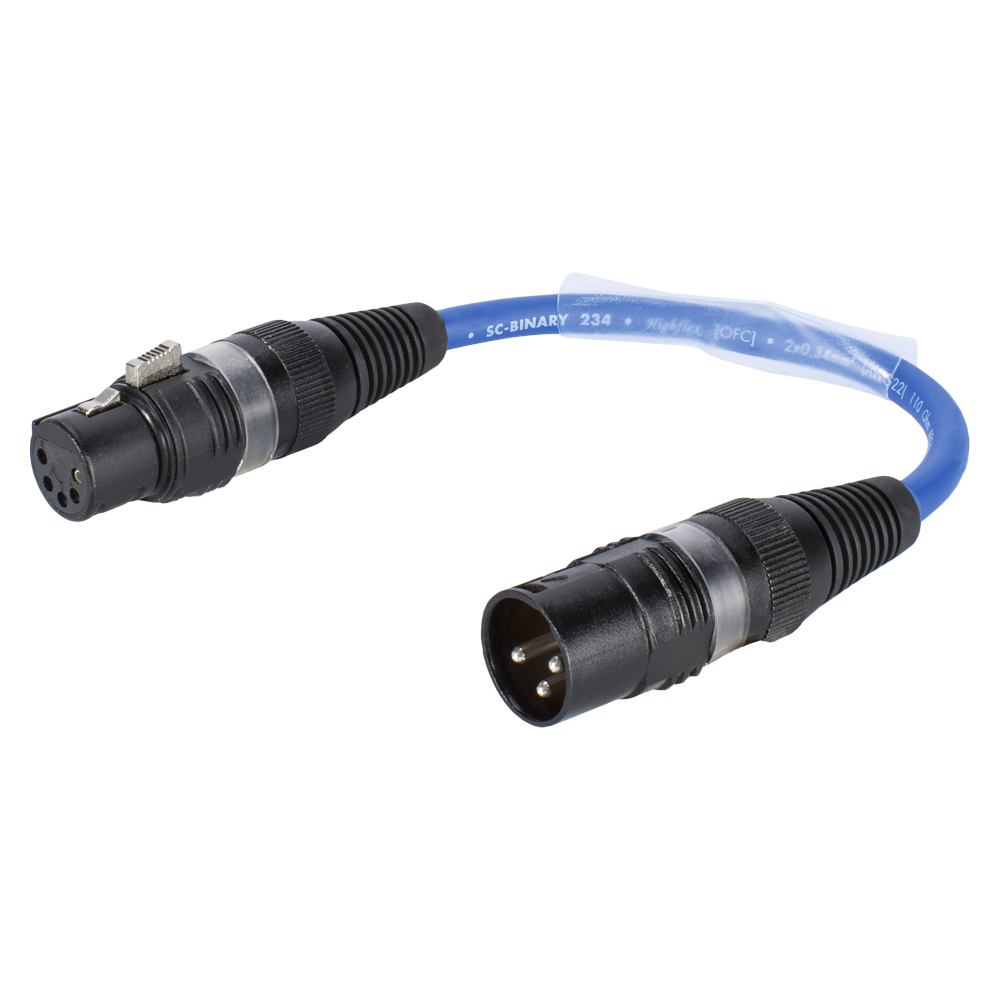 Sommer cable  Adapter cable | XLR 3-pole male/XLR 5-pole female straight