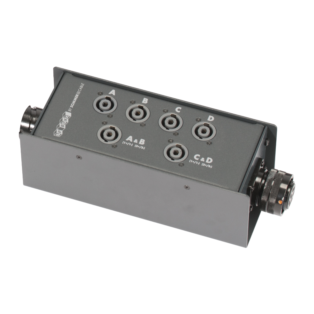 Sommer cable Speaker System , LK8 IN + Linkout/NL4/2; HICON/NEUTRIK®